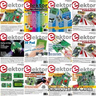 Elektor Electronics №1-12 (January-December 2014) USA