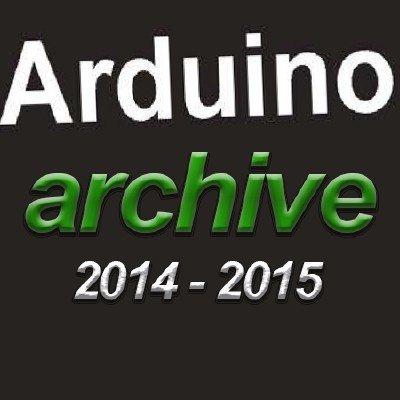 Arduino. Arhive. 2014-2015
