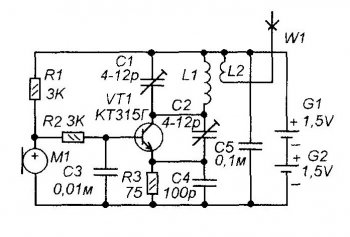 Схема радиомикрофона