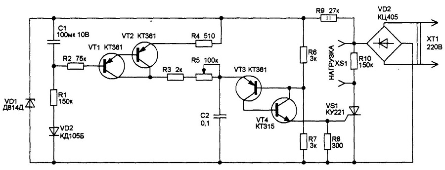 Mcr718 схема включения в дрели