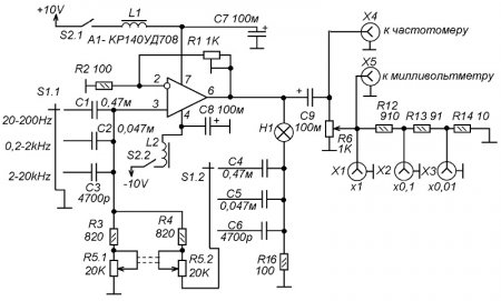 Низкочастотный генератор для радиолюбительской лаборатории. Схема.jpg